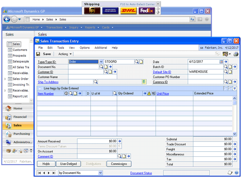 Proven cloud integration for warehouse and shipping Oz