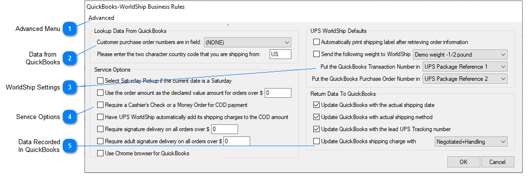 Configuring QuickBooks Online