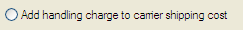 4. Add Handling Charge