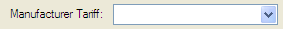 3. Manufacturer Tariff
