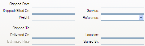 3. Shipment Details