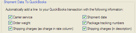 2. Information Recorded in QuickBooks