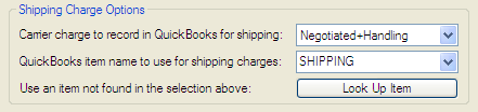 3. Shipping Charge Options